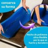 RIVERSOFY Cojín Silicona Asiento Gel Confortable Lavable Portátil