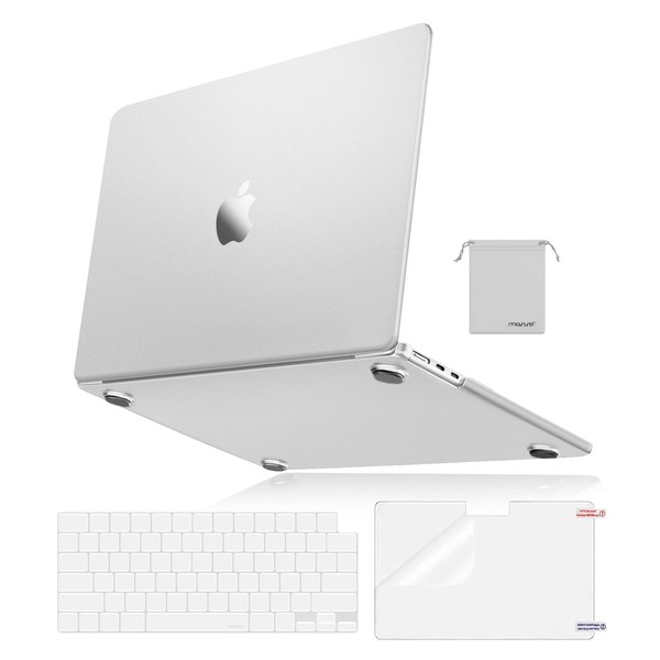 MOSISO Compatible with MacBook Air 13 inch Case 2025 2024
