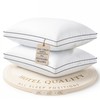 LANE LINEN Bed Pillows Standard Size Set of 2, Medium