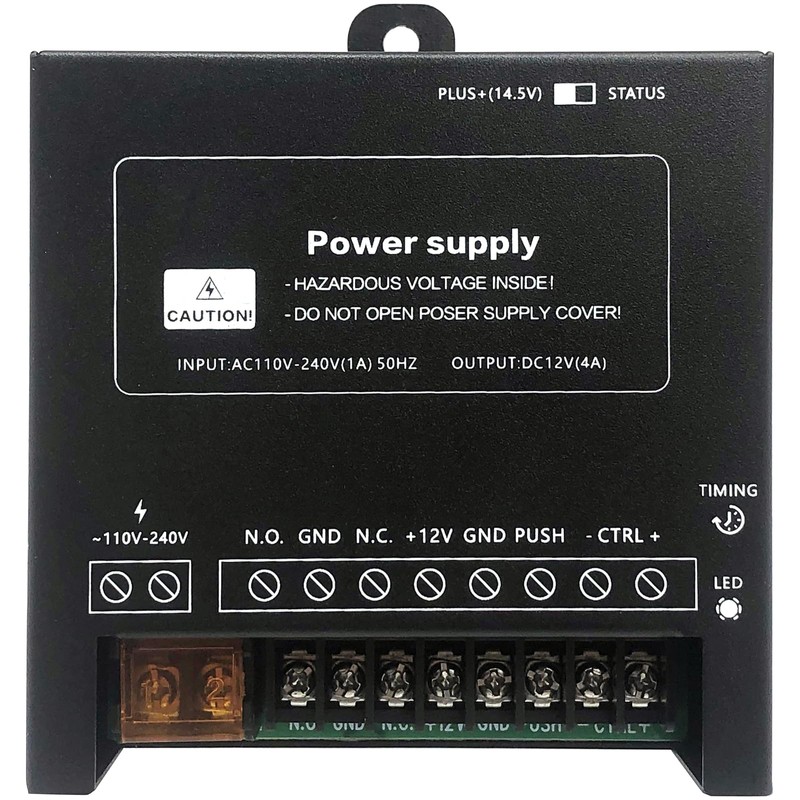 Door Access Control Kit, RFID Keypad, 600LB Magnetic Lock Set,