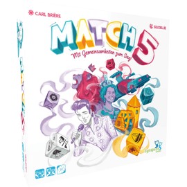 Heidelberger Spieleverlag Match 5 - Synapses Games - German - Party Game - For 2-8 People - from 10 Years