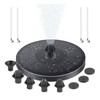 Solar Fountain High Efficiency Floating Solar Powered Bird Bath Water