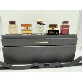 DOLCE & GABBANA FOR WOMEN 5 PIECES MINIATURE GIFT SET NICE FOR TRAVELING