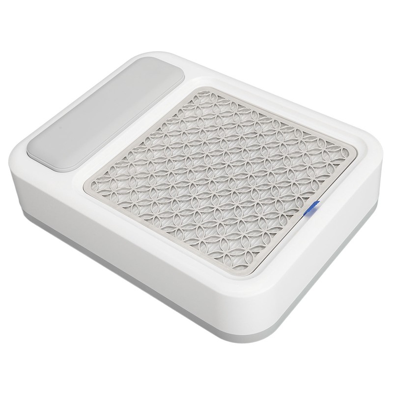 Nail Dust Collector with Reusable Filter Hand Pillow Speed Adjustable