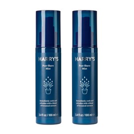 Harry's Post Shave Mist, Alcohol-Free Formula made with Aloe, Eucalyputus, and Tea Tree, 3.4 Fl. Oz, Pack of 2