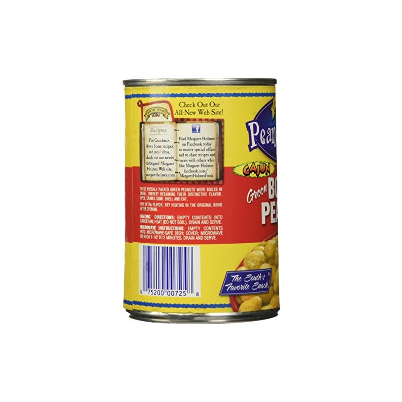 Margaret Holmes 6 Piece Cajun Style Boiled Peanuts, 5.95 Pound