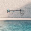 Easecos 2 Pcs Pool Pole Hanger Wall Mounted Pool Fence