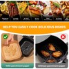 150pcs Air Fryer Liners, 8.7" Square Parchment Disposable Paper Liner