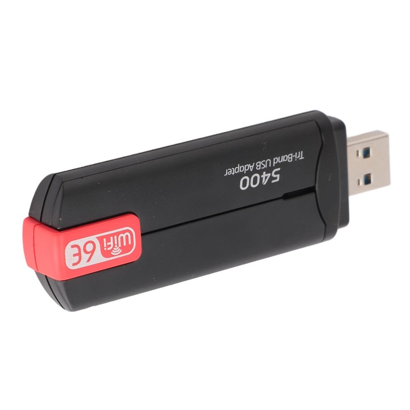 5400Mbps USB WiFi Adapter 2.4G 5G 6G Tri Band USB3.0