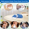 25 Pack Pocket Tissues Travel Packs 250 Sheets Travel Size
