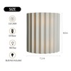Fetason White Resin Modern LED Wall Sconces Wall Lighting Set