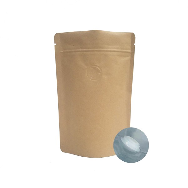 AwePackage Barrier Kraft Paper Stand up Zipper Coffee Pouch Bags