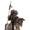 Top Collection Mandan Indian Chief Statue- Native American Sculpture in