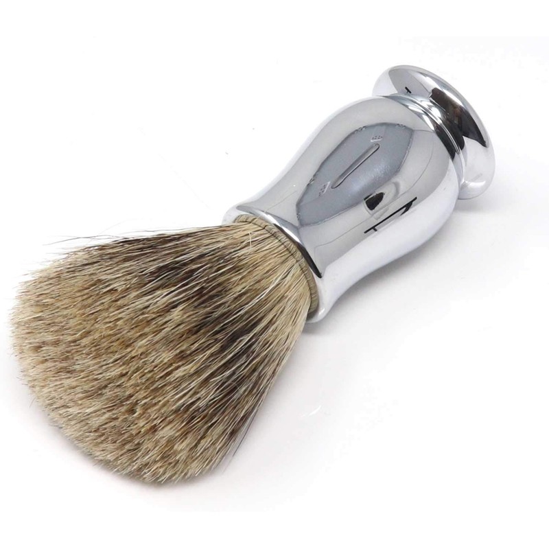 Edwin Jagger Chatsworth Best Badger Shaving Brush (Chrome)