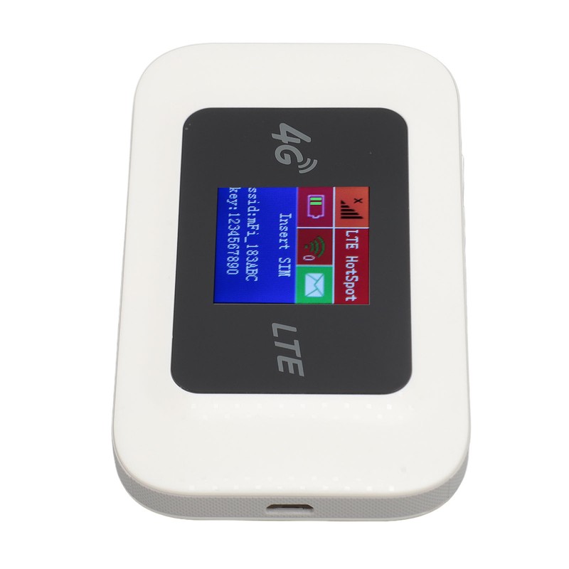4G WiFi Router Micro SIM Card Slot 150Mbps Over 10