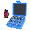 Yuesstloo E-Torx Socket Set, 14 Piece Female E-Torx Star Socket