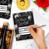 Kirsten McMillan 32 Black Silver Balloons Party Invites - Party