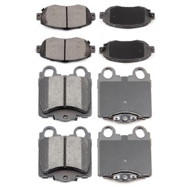ECCPP D619-7495 D771-7638 Front & Rear Ceramic Disc Brake Pad Set Fit For Lexus GS300 1998-2005,For Lexus GS400 1998-2000,For Lexus GS430 2001-2005,For Lexus IS300 2001-2005,For Lexus SC430 2002-2010