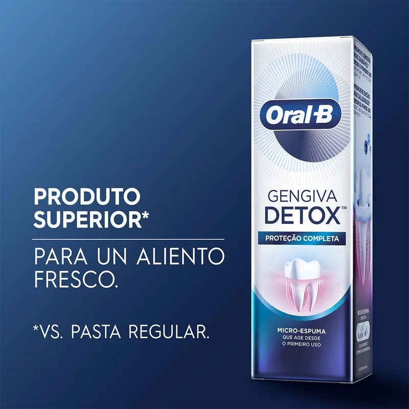 Pasta Dientes Oral Encías Detox Protección Completa