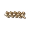 LTWFITTING Brass Flare 3/8" OD x 3/4" Male NPT 90