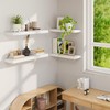 Fun Memories Floating Shelves, 9.3'' Deep Solid Pine Wood Wall