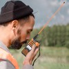 Baofeng GMRS Antenna 15.3inch SMA-Female High Gain Antenna for Baofeng