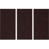 BGS Diy 80713 Felt Gliders Plates Brown 100 x 200