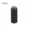sourcing map Ball Point Set Screws, 20pcs M8 x 20mm