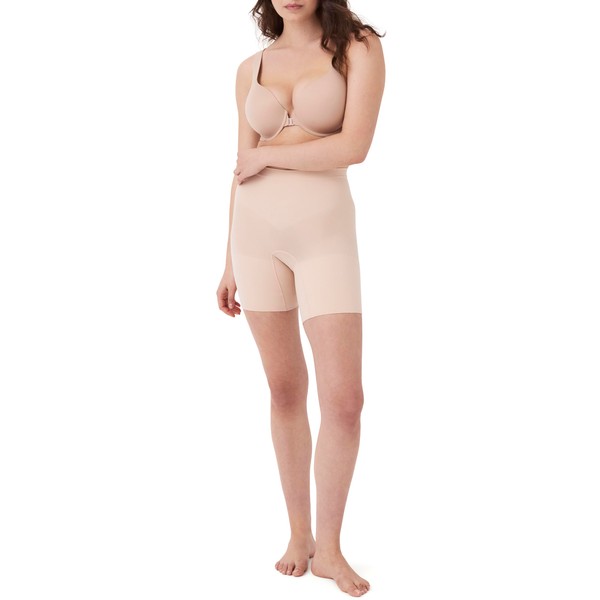 SPANX, Power Short, Soft Nude, L