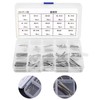 150Pcs 15 Kinds Stainless Steel Split Cotter Pins Clip Key