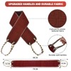 URAQT Back Scrubber, Exfoliating Back Scrubber for Shower, Double-Sided Back