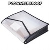 AOOSU Clear Pocket Documents, Pack of 5 Document Wallets A4