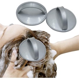 Big Beard Black Scalp Massage Be-Bop Hair Brush Gentle Shampoo for Salons Barbers & Home Use 1X (Grey)