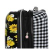 Betsey Johnson 26 Inch Checked Luggage Collection - Expandable Scratch