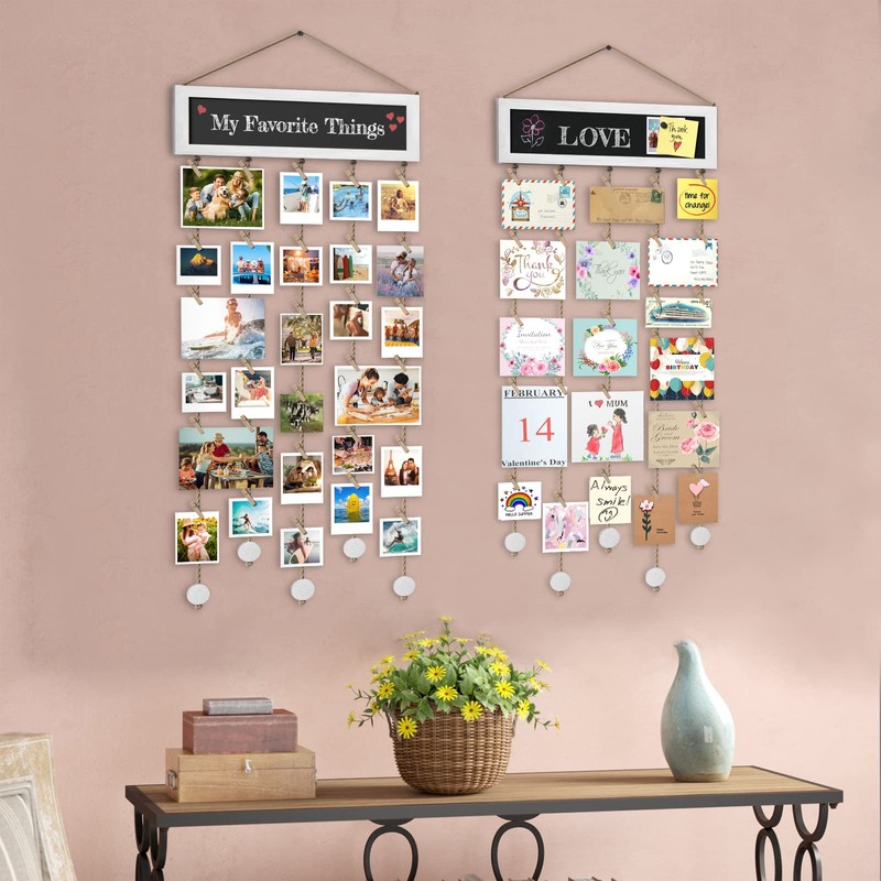 Bikoney Picture Frames Collage Wall Decor Photo Hanging Display Picture