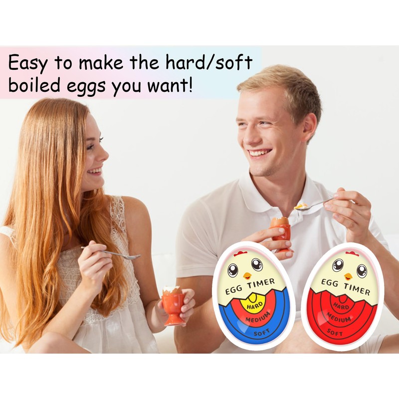 Lasubst Egg Timer That Goes in Water for Soft Medium