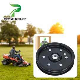 POSEAGLE 607525 Idler Pulley Replaces 786848 for Hustler 36", 48", 54" TrimStar, 48", 54", 60" FasTrak, 48", 54", 60" FasTrak SDX, 48", 54" RD FasTrak Lawn Decks