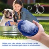 Dog bath brush, ROPO rubber massage pet shampoo brush, used