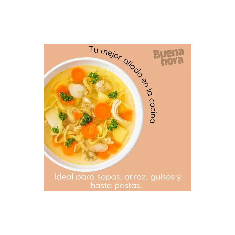 Consome de Pollo en Polvo 1 kilo Caldo sabor Pollo