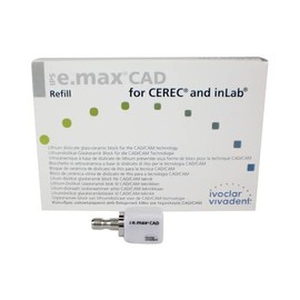 Ivoclar Vivadent 605329 IPS e.max CAD CEREC Blocks InLab LT A2 C14 5/Pk