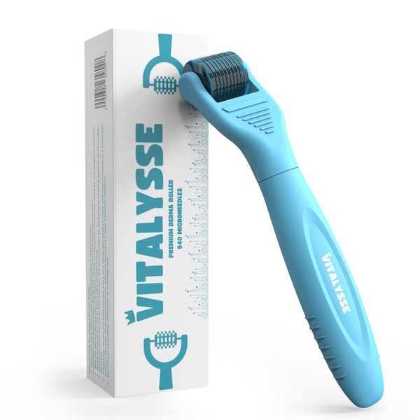 Vitalysse Premium Face Microneedle Roller | Microneedle Roller with Replaceable