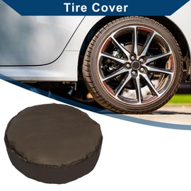 Hihaha Tire Cover Tire Totes/Tire Totes for Car/Durable 420D Oxford Fabric 86cm Width 88.5cm Height Fits Tires Tire Diameters 30" to 32" / 1 Pc Brown