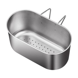 Kitchen Sink Drain Strainer Basket, Stainless Steel Multifunctional Kitchen Food Collector Hanging Sink Strainer for Filtering Kitchen Food
