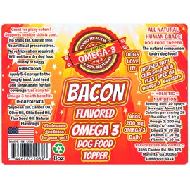 Green Seal Products Bacon Spray for Dry Dog Food, 8 Ounce (Pack of 1)