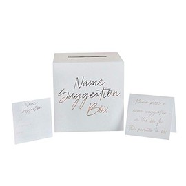 Club Green Baby Shower Name Suggestion Box & 30 Cards