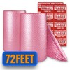 Anti-Static Bubble Cushioning Wrap Roll 2 Pack 3/16" Air Bubble