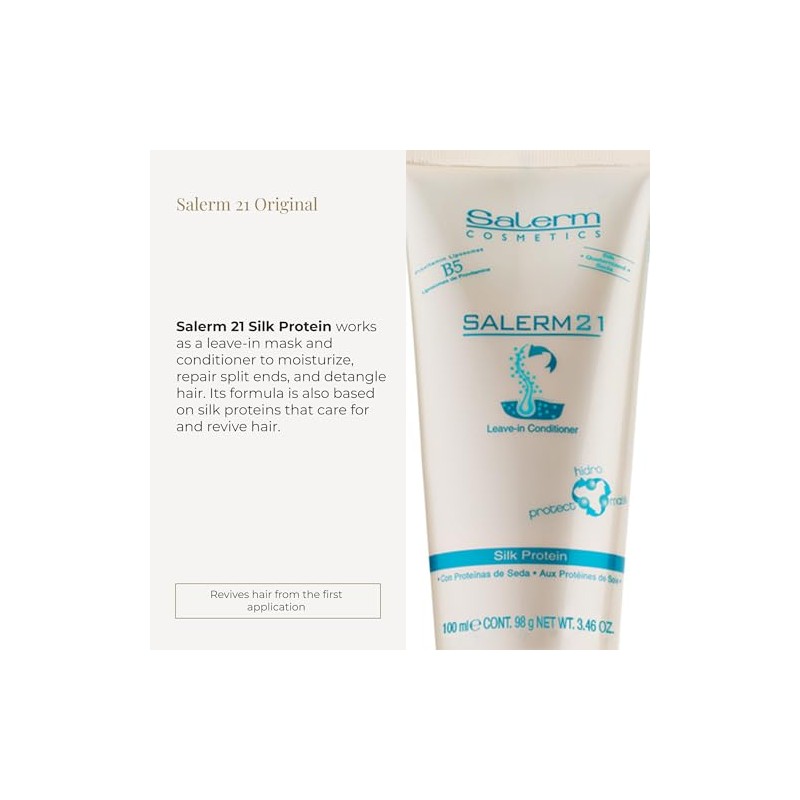 Salerm - Acondicionador para dejar actuar de 100 ml con