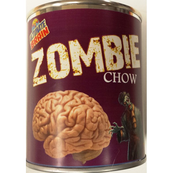 Zombie Chow - A Gag Can of Delicious Undead Brain Food!