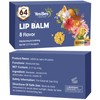 YesBes 64 Pack Lip Balm, Natural Lip Balm Bulk with