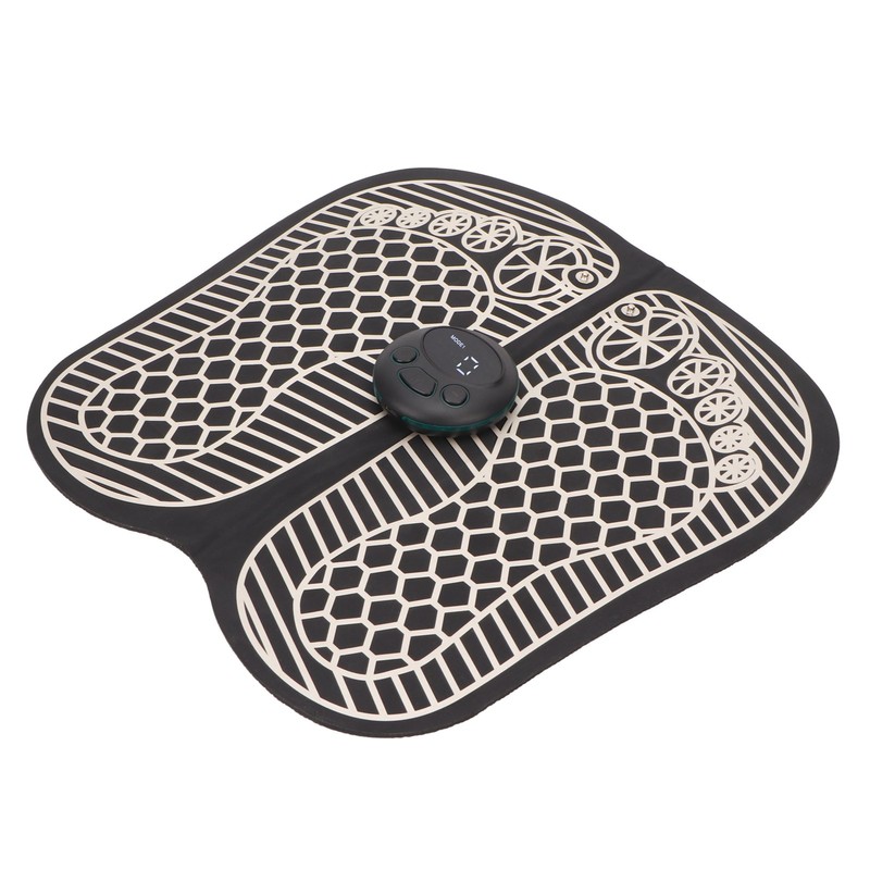 Electric Foot Massage Pad Heating Micro Current Folding Portable USB